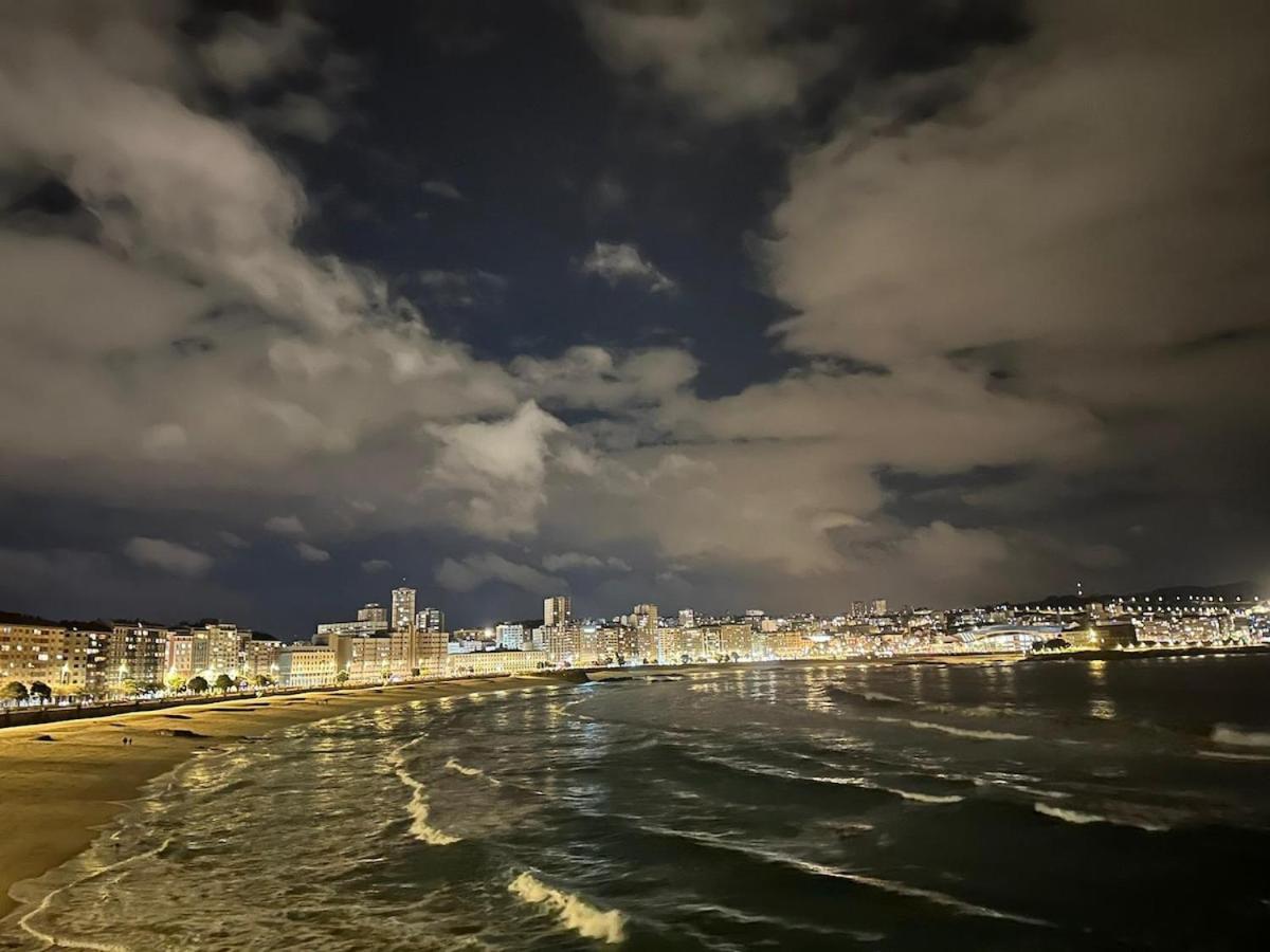 Piso Centro A Coruna Bagian luar foto